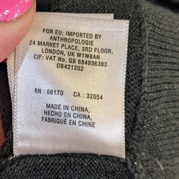 ANTHROPOLOGIE Moth | Wool turtleneck in Holly Green - Picture 8 of 8